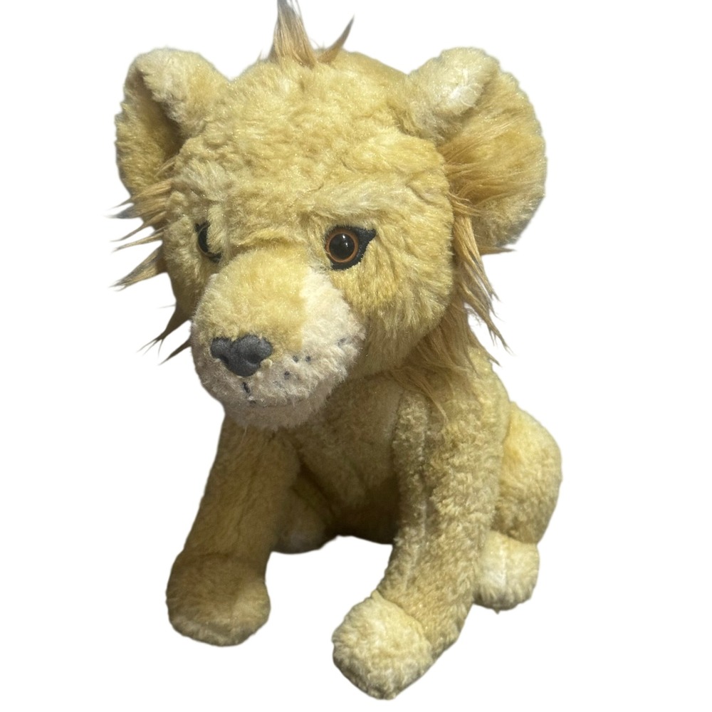 Disney The Lion King Simba Plush Stuffed Animal Just Play 9" NO SOUND